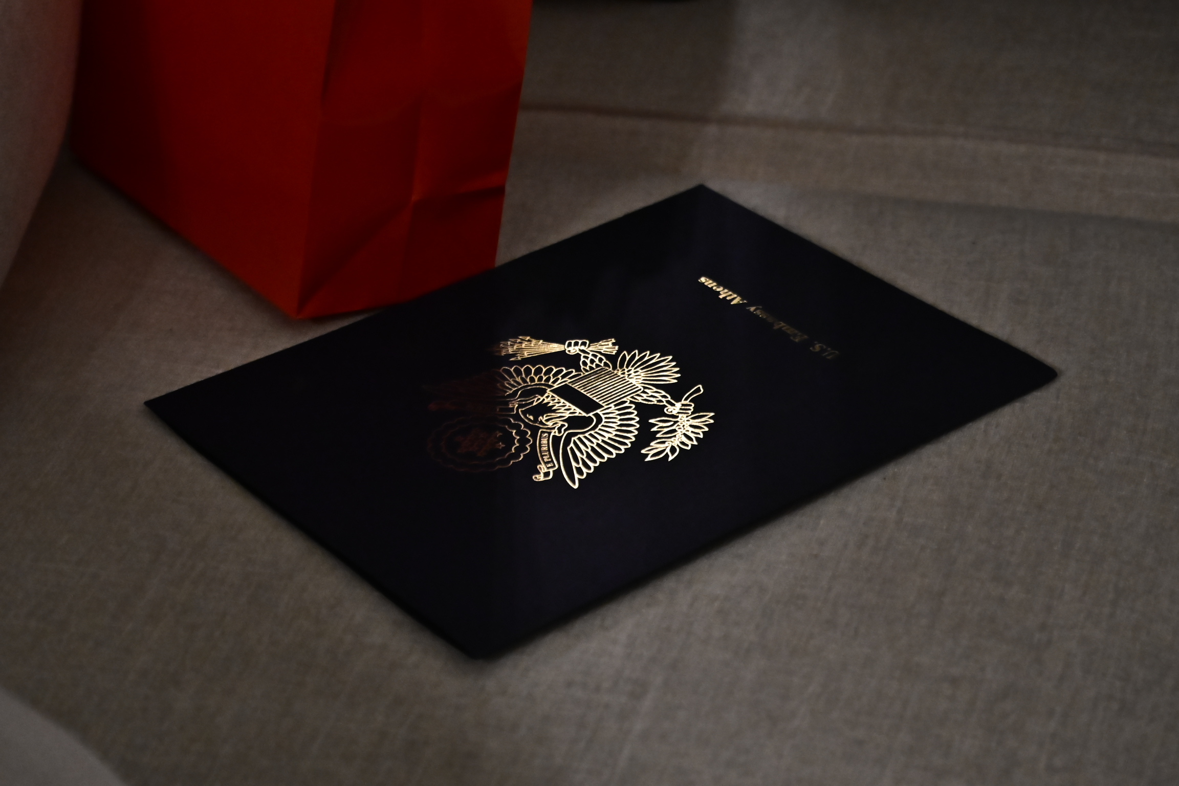 Η νέα πρέσβης των Ηνωμένων Πολιτειών στην Ελλάδα, Κίμπερλι Γκίλφοιλ, συναντά τον υπουργό Εξωτερικών, Γιώργο Γεραπετρίτη