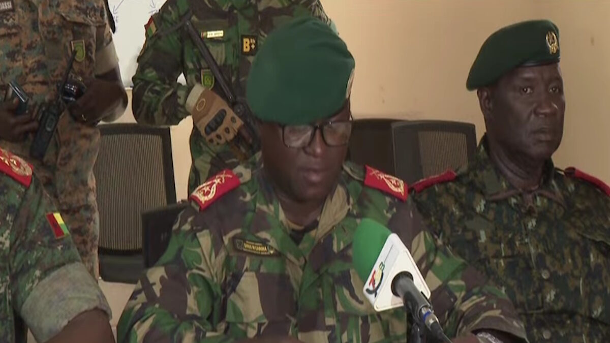 Οι στρατιωτικοί πραξικοπηματίες στη Γουινέα-Μπισάου