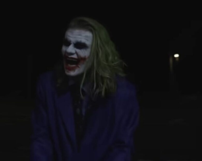 Ο Χάαλαντ ντύθηκε Τζόκερ και τρόμαξε τον κόσμο στους δρόμους του Μάντσεστερ