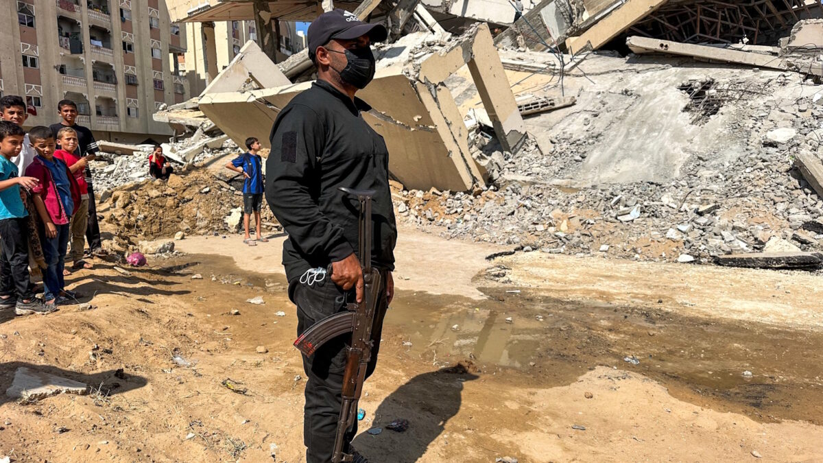 Μαχητής της Χαμάς στη Λωρίδα της Γάζας