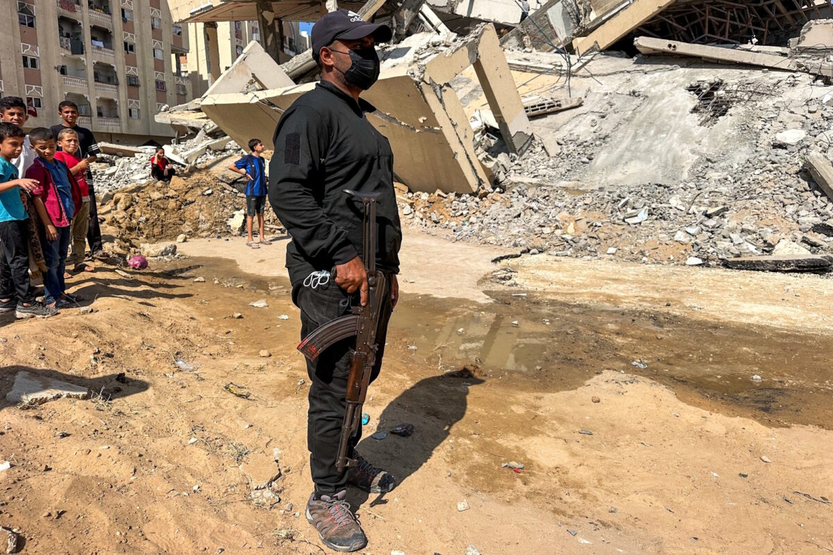 Μαχητής της Χαμάς στη Λωρίδα της Γάζας