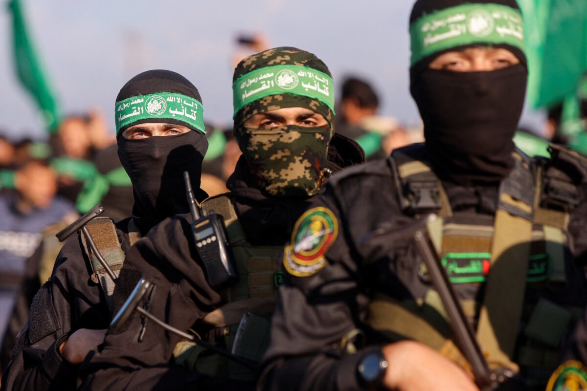 Μαχητές της Χαμάς στη Γάζα