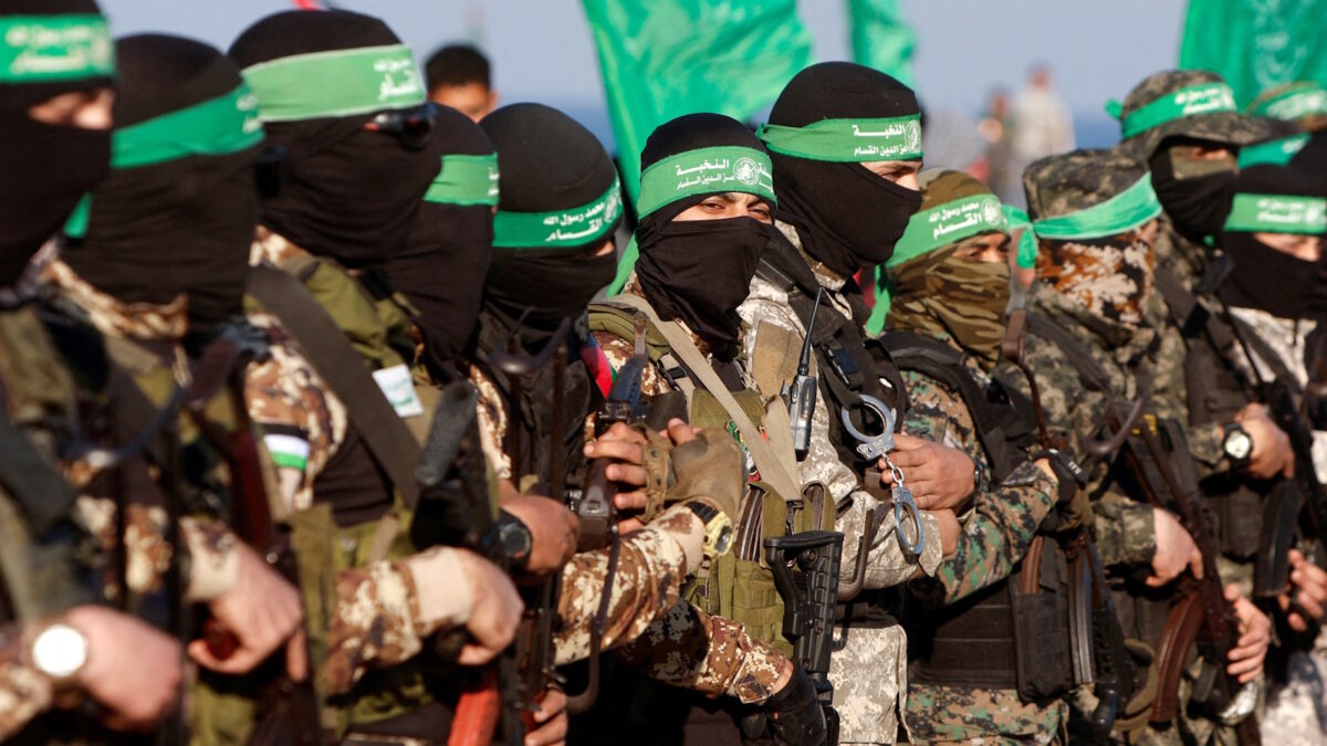 Μαχητές της Χαμάς στη Γάζα