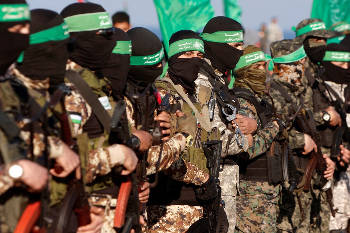 Μαχητές της Χαμάς στη Γάζα