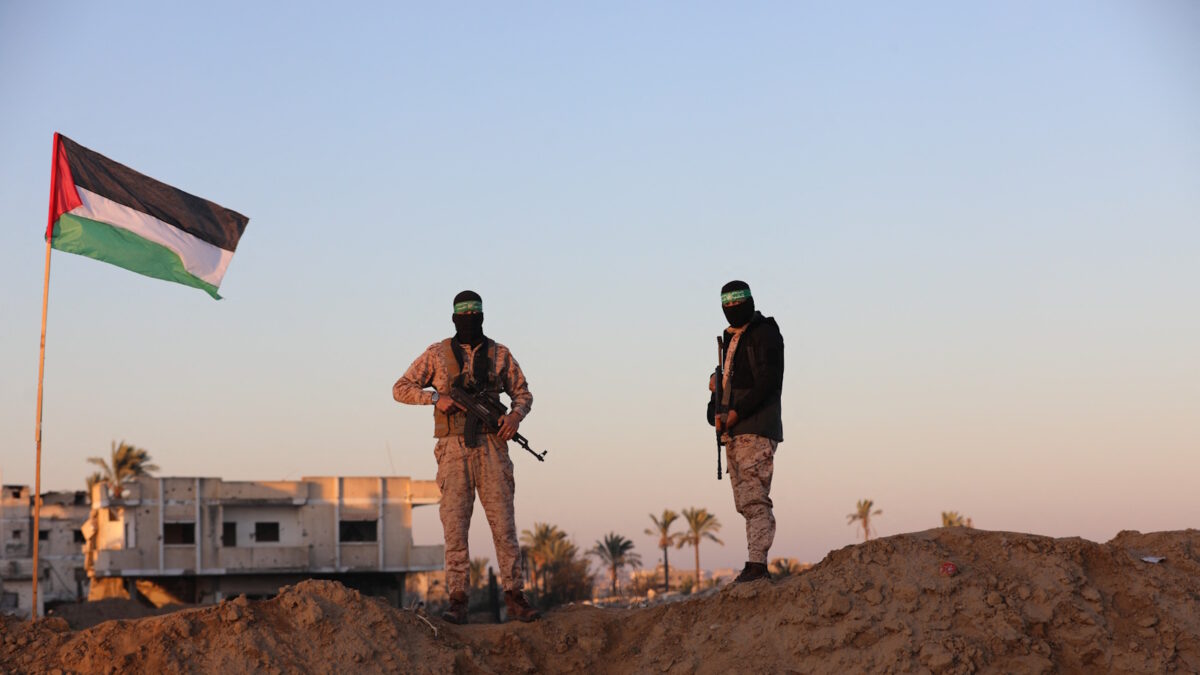 Μαχητές της Χαμάς στη Γάζα