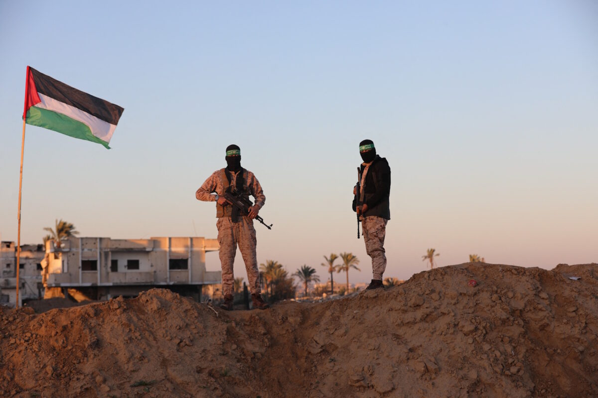 Μαχητές της Χαμάς στη Γάζα