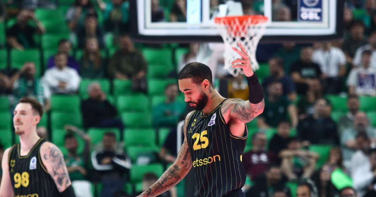 Panathinaikos – Aris Betsson: Incredible appearance of the guests in the first half with 11 three-pointers