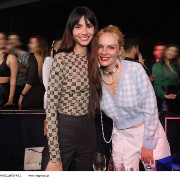Η Ηλιάνα Παπαγεωργίου και η Έλενα Χριστοπούλου