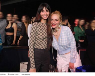 Η Ηλιάνα Παπαγεωργίου και η Έλενα Χριστοπούλου