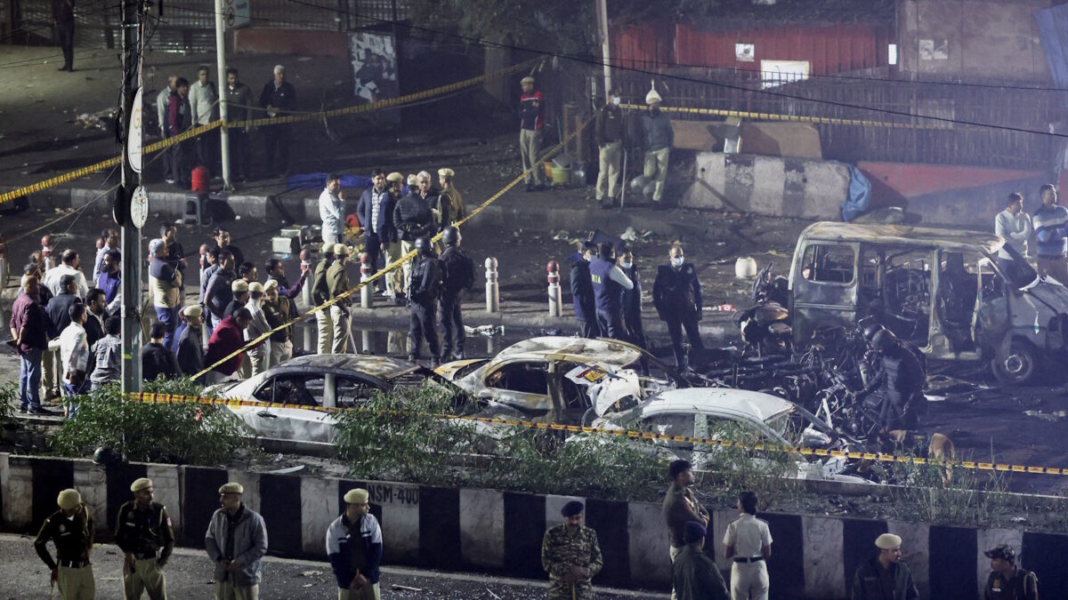 Το σημείο της έκρηξης