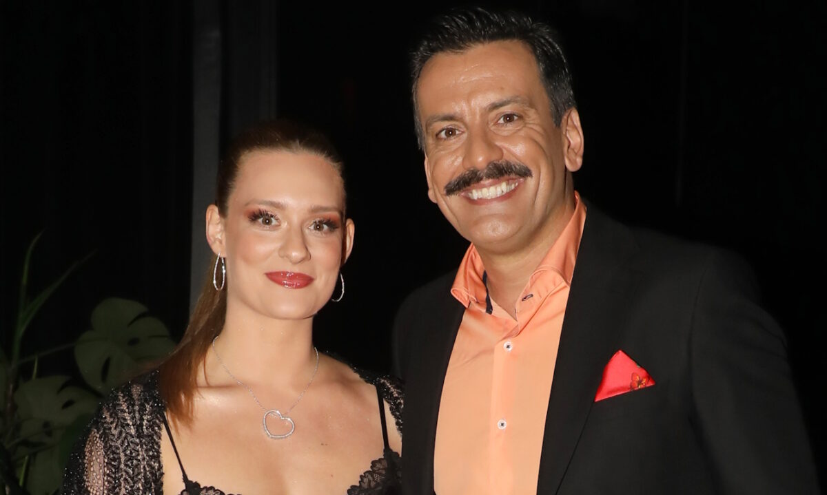 H Ιωάννα Γραμματικού και ο Θάνος Κιούσης