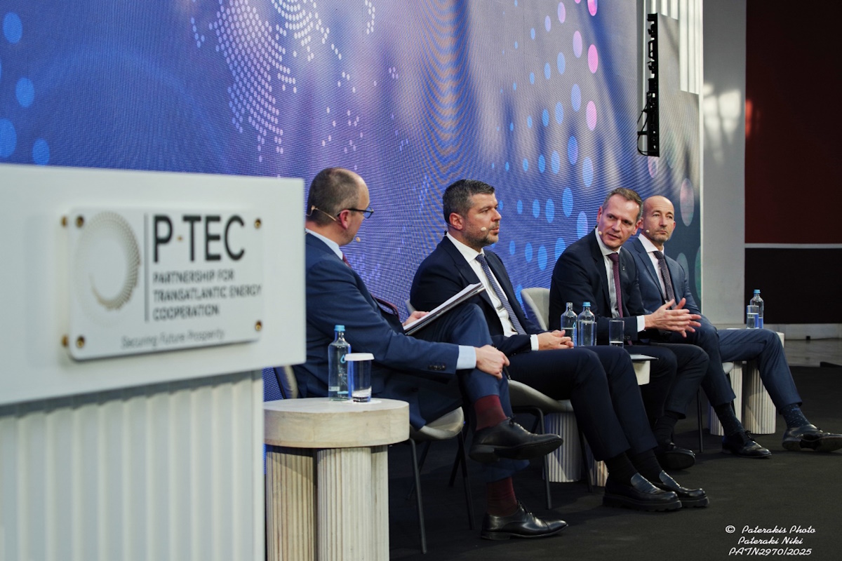 Ο Πρόεδρος και Διευθύνων Σύμβουλος του ΑΔΜΗΕ κ. Μάνος Μανουσάκης κατά τη συμμετοχή του στην 6η Διατλαντική Διάσκεψη για την Ενέργεια (P-TEC)