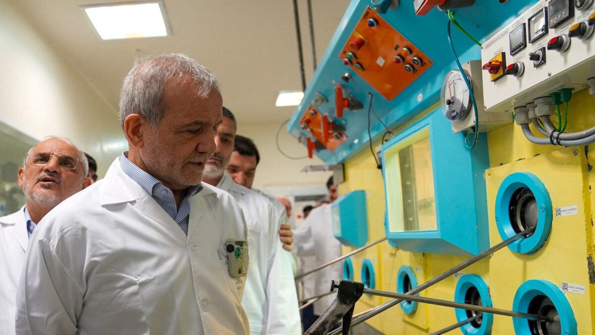 Ο πρόεδρος του Ιράν Μασούντ Πεζεσκιάν