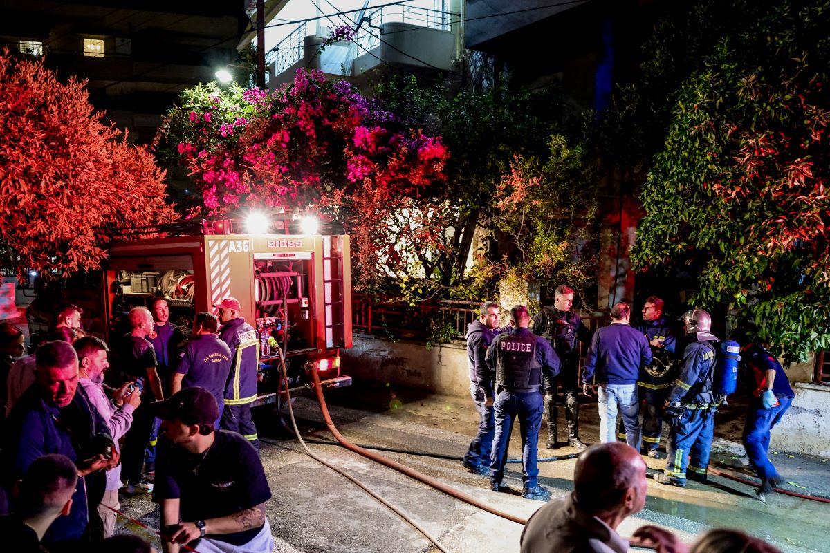 Φωτιά σε σπίτι στον Μασταμπά Ηρακλείου