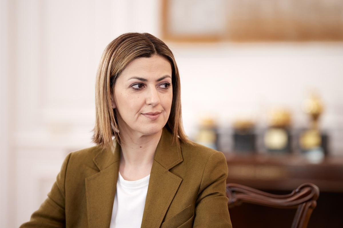 Η αναπληρώτρια υπουργός Υγείας, Ειρήνη Αγαπηδάκη