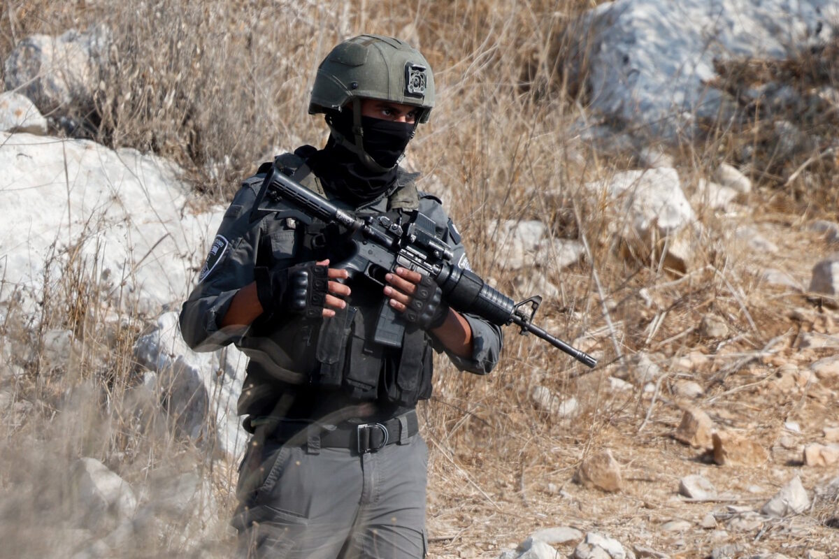 Ισραηλινός στρατιώτης στη Δυτική Όχθη