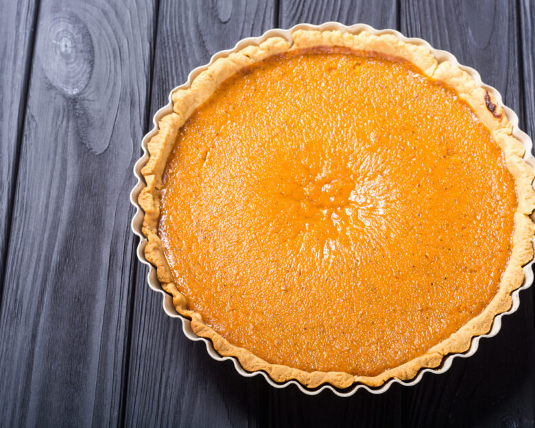 Συνταγή για γλυκιά τάρτα με γλυκοπατάτα και φθινοπωρινά μπαχαρικά