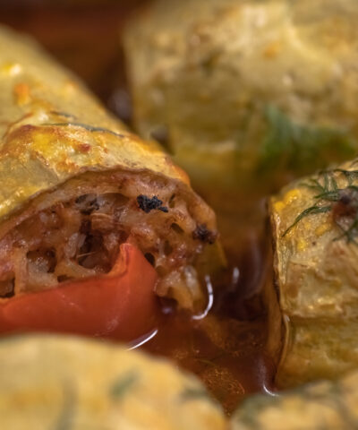 Κολοκυθάκια με κιμά