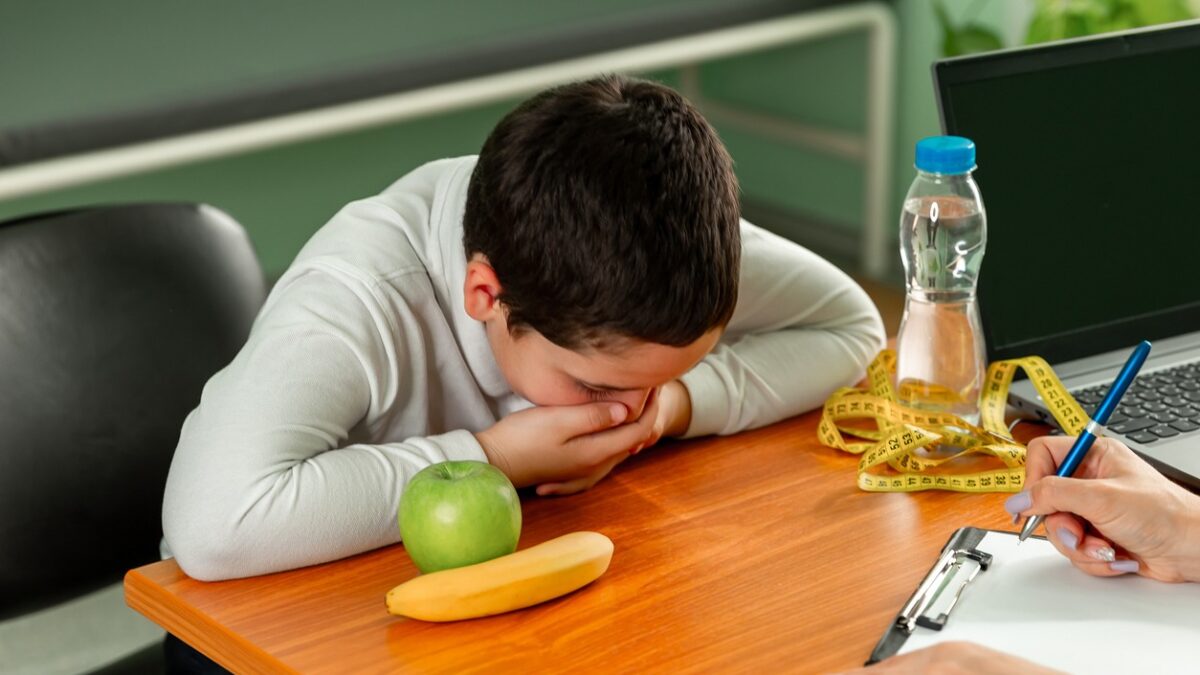 Ένα παιδί που πάσχει από παχυσαρκία