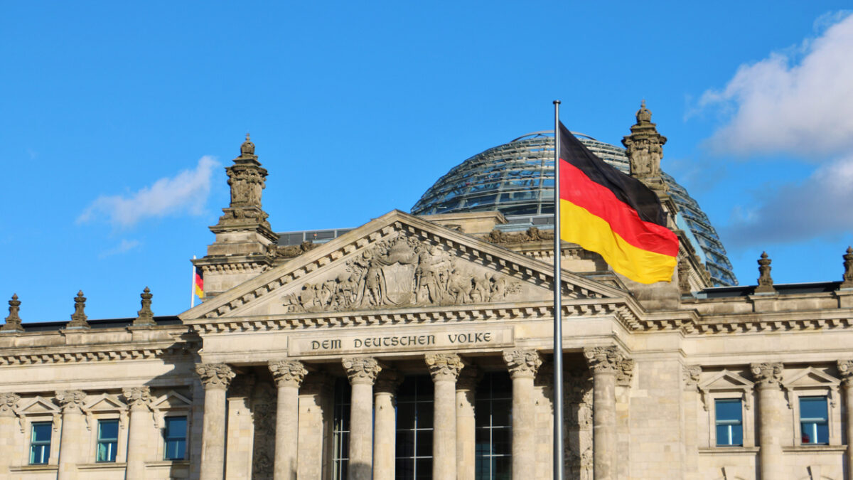 Panorama View of the German national parliament
