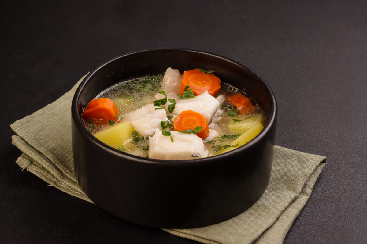 Ψαρόσουπα με παγκάσιους