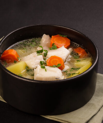 Ψαρόσουπα με παγκάσιους