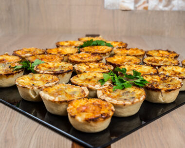 Quiches με σολομό και τυρί κρέμα