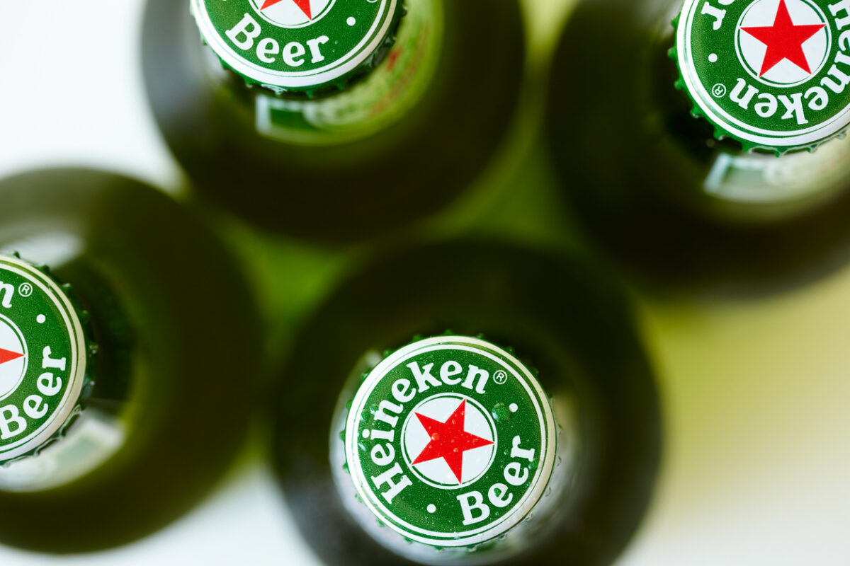 Heineken is brewed by Heineken, Amterdam and imported to the US by Heineken USA