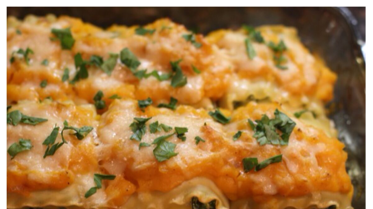 Λαζάνια με κολοκύθα