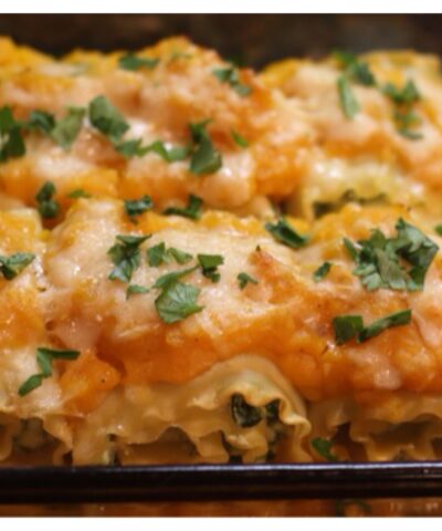 Λαζάνια με κολοκύθα