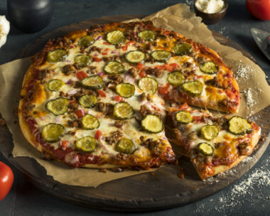 Πίτσα cheeseburger