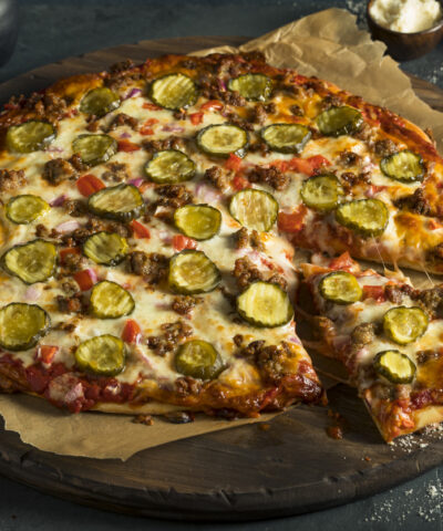 Πίτσα cheeseburger