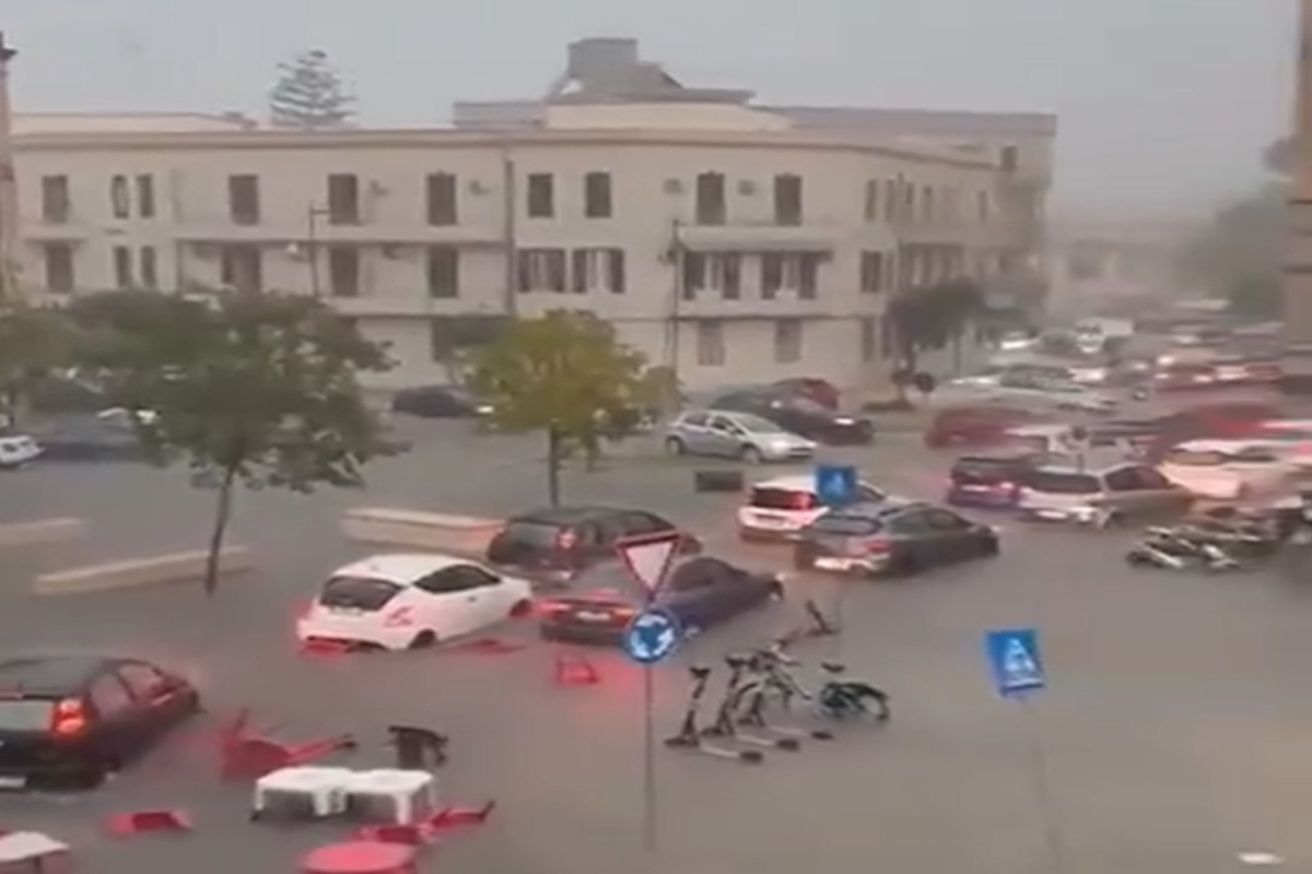 Πλημμύρες στη Σικελία