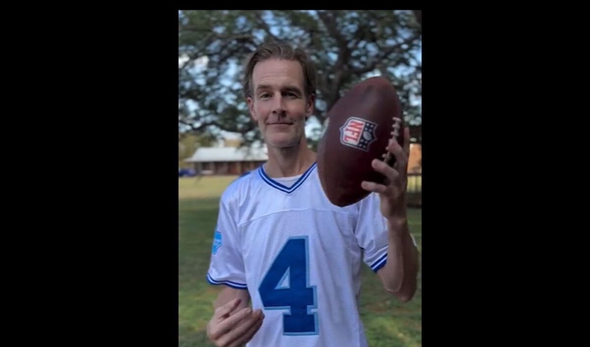 Ο James Van Der Beek, του «Dawson’s Creek»