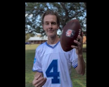 Ο James Van Der Beek, του «Dawson’s Creek»