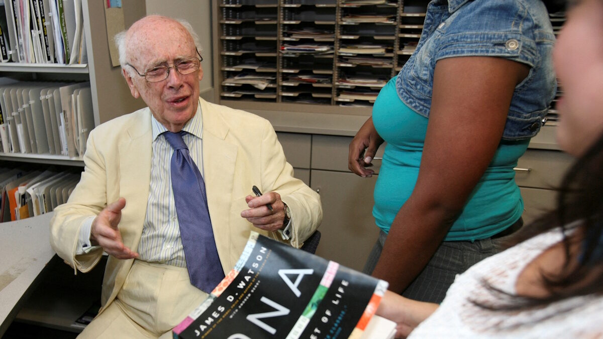 Ο νομπελίστας Ιατρικής, James D. Watson, «πατέρας» της ανακάλυψης του DNΑ