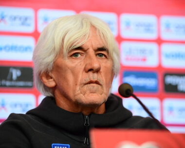 Ο Ιβάν Γιοβάνοβιτς στη συνέντευξη Τύπου (KLODIAN LATO