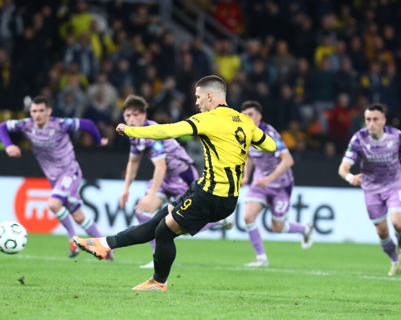 ΑΕΚ – Σάμροκ Ρόβερς 1-1: Ο διαιτητής παράκουσε το VAR με δυο πέναλτι και ο Γιόβιτς έκρινε την ισοπαλία στην OPAP Arena