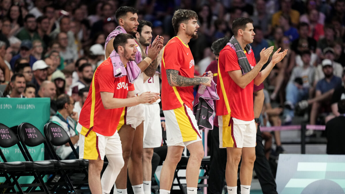 Ο Χουάντσο σε αγώνα της εθνικής Ισπανίας