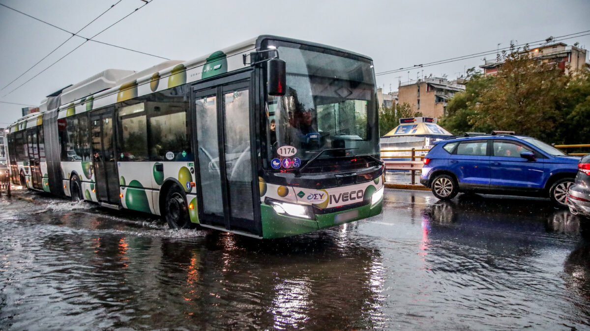 Βροχή στην Αττική