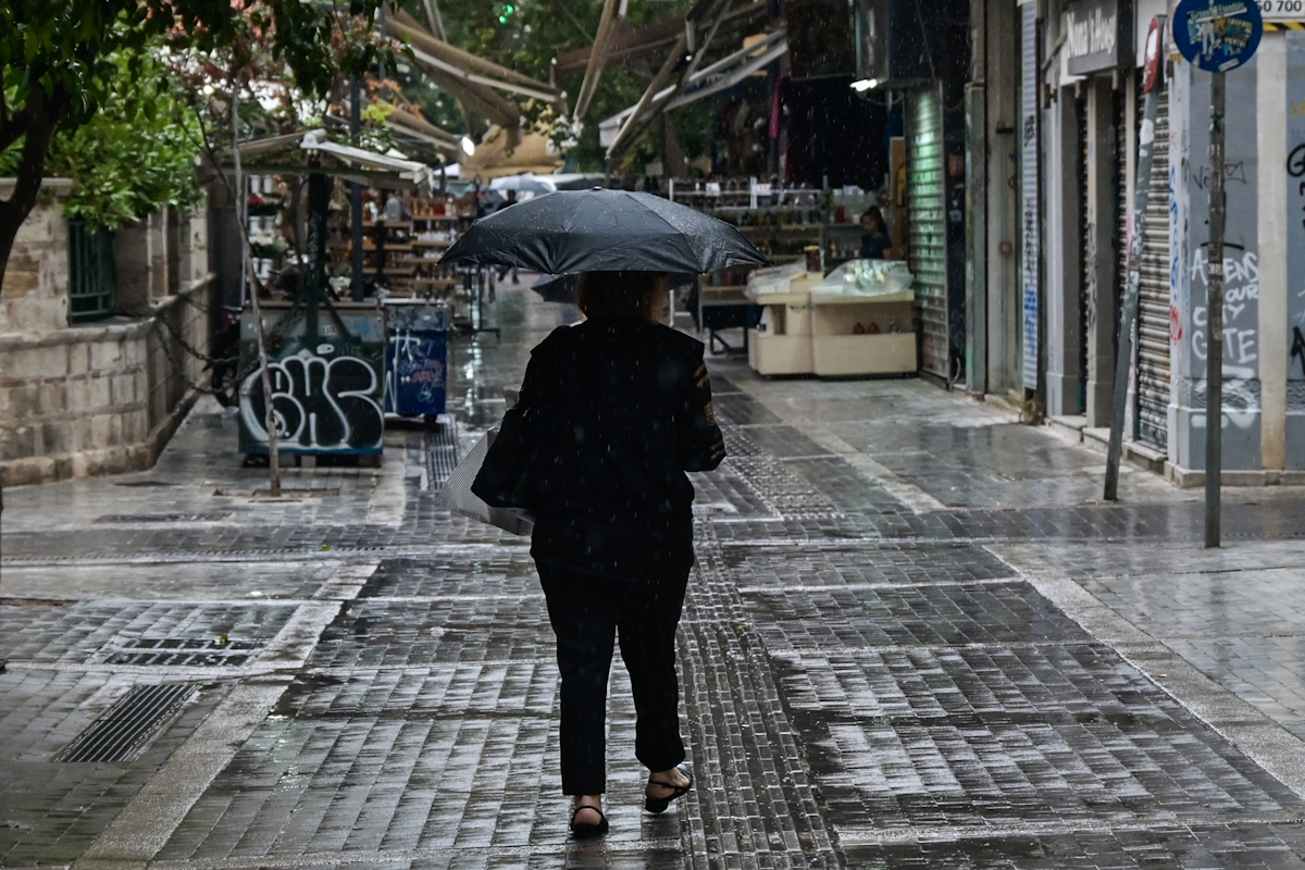 Βροχή στην Αθήνα