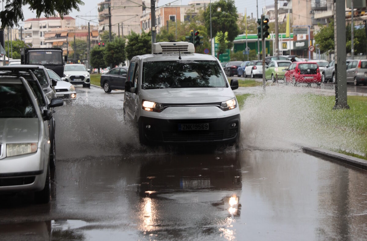 Βροχή στην Αθήνα