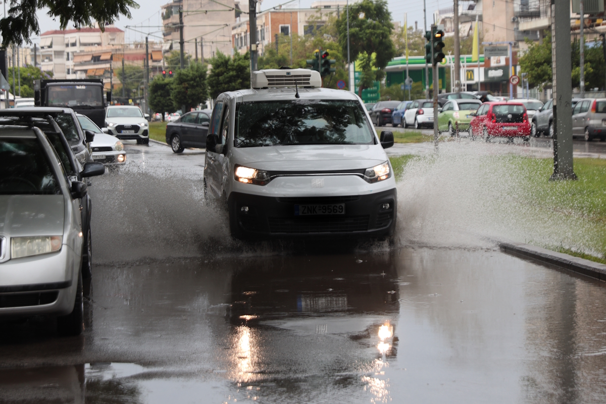 Βροχή στην Αθήνα