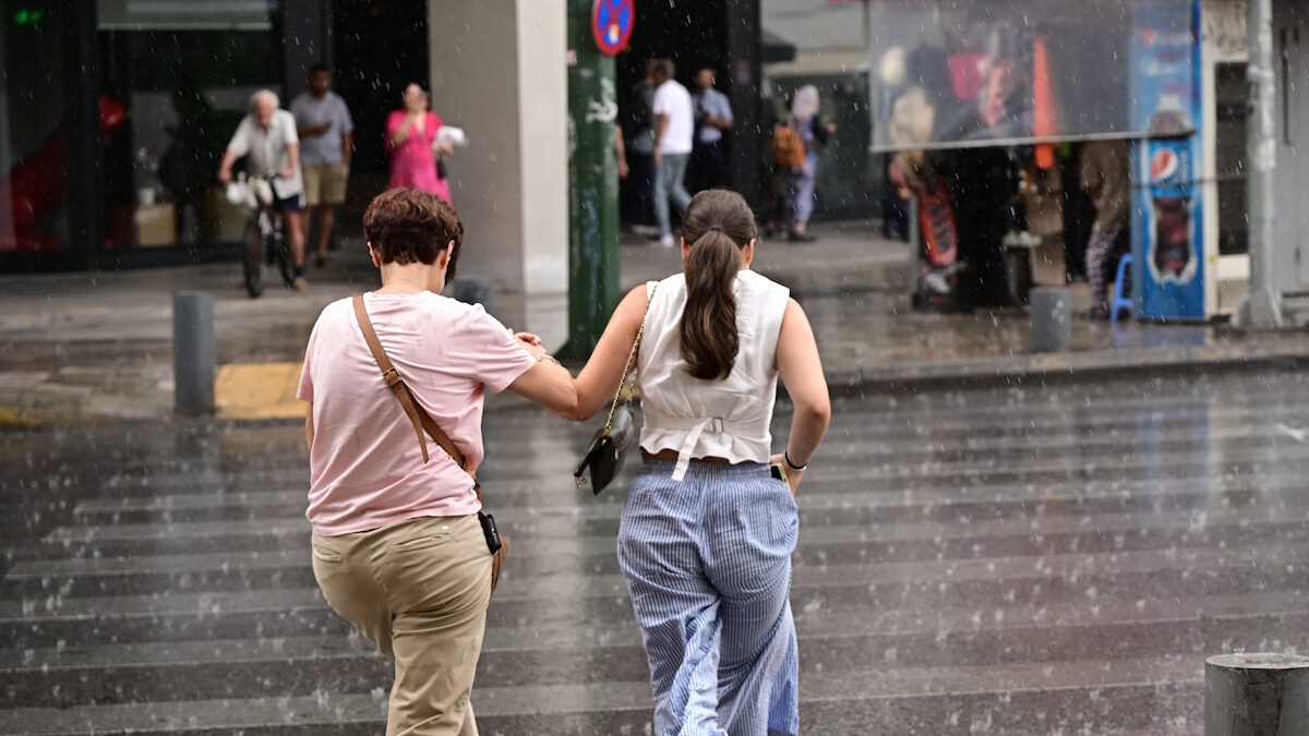Βροχή στην Αθήνα