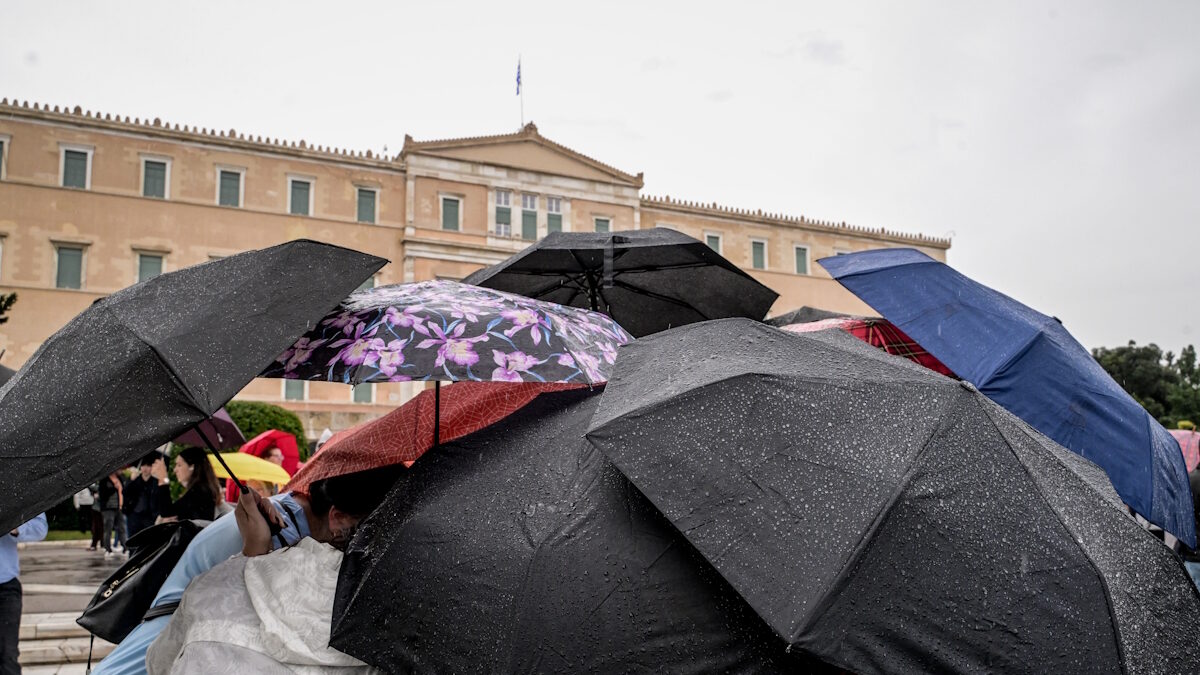 Βροχή στην Αθήνα