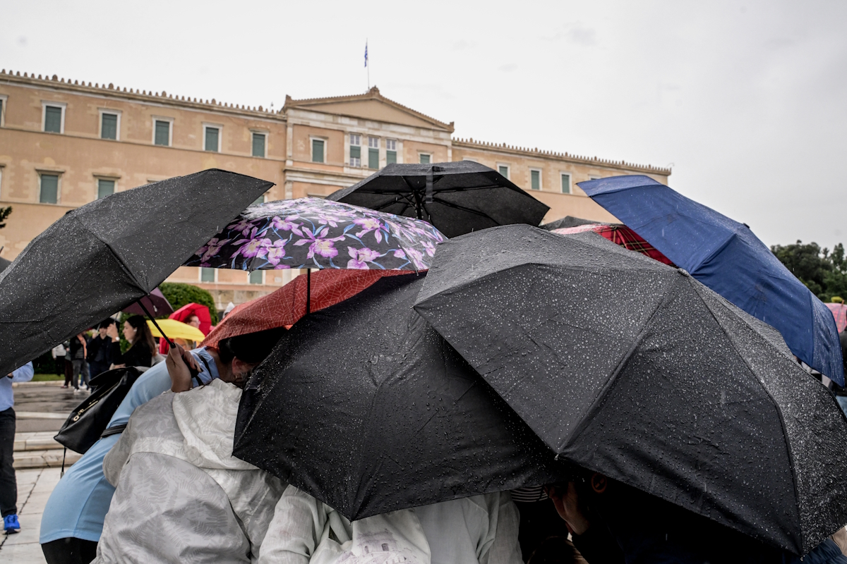 Βροχή στην Αθήνα