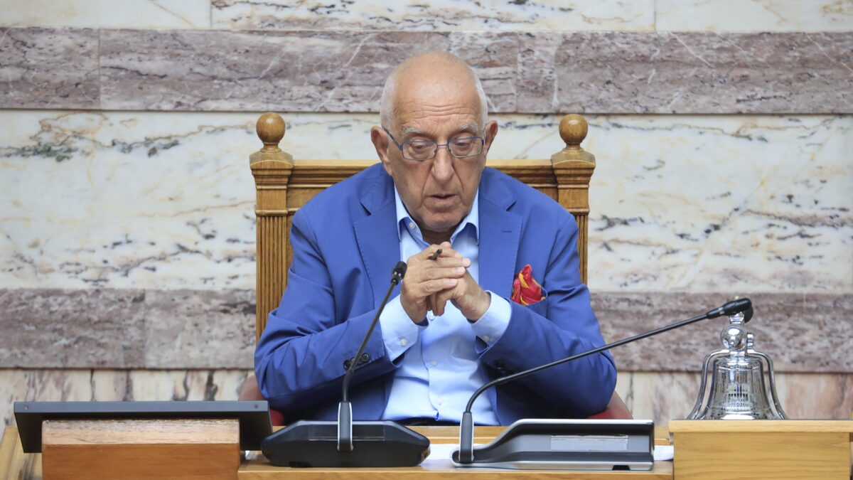 Ο πρόεδρος της Βουλής Νικήτας Κακλαμάνης