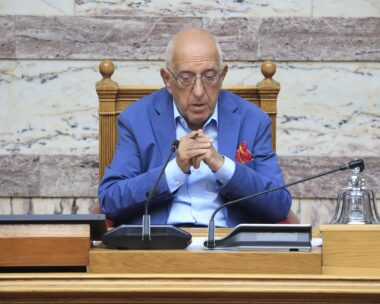 Ο πρόεδρος της Βουλής Νικήτας Κακλαμάνης