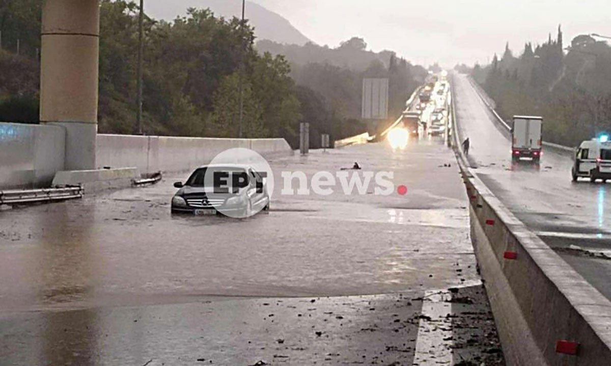 Κακοκαιρία στην Τρίπολη