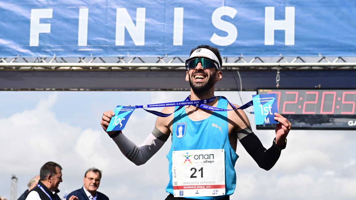 Ο Καραΐσκος στον τερματισμό (ΓΙΩΡΓΟΣ ΜΑΤΘΑΙΟΣ